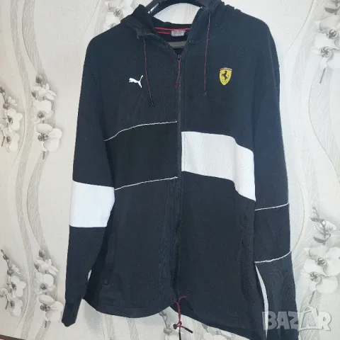 Puma Ferrari SF Motorsport Hooded Sweat горнище / суитчър размер ХХЛ, снимка 10 - Спортни дрехи, екипи - 48535219