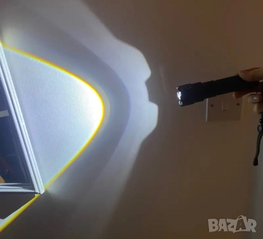 Фенер с лазер и електрошок