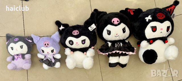 Куроми плюшена играчка/Kuromi,Hello kitty plush toy, снимка 3 - Плюшени играчки - 45605574