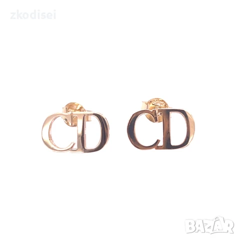 Златни обеци Christian Dior 1,24гр. 14кр. проба:585 модел:32213-2, снимка 1