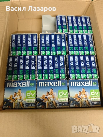 Видеокасети MAXELL MINI DV (DVM60SE) чисто нови 