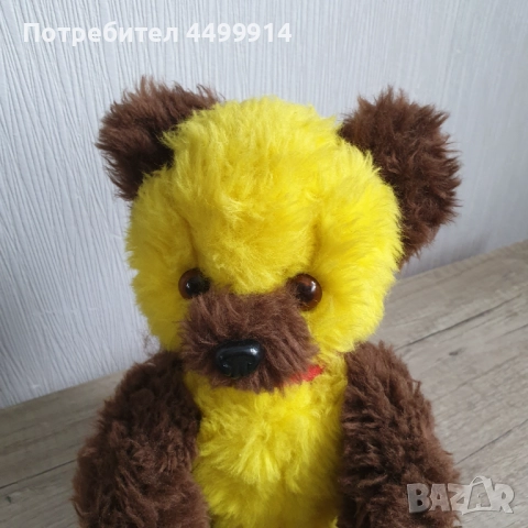 Плюшена играчка от 60-те години, снимка 4 - Колекции - 52074583