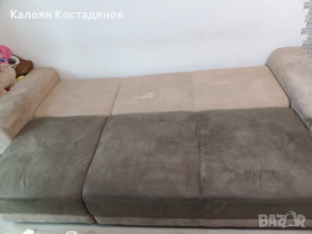 Разтегателен диван, снимка 3 - Дивани и мека мебел - 53936172