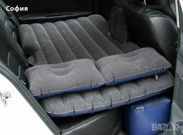 Удобен надуваем матрак (легло), приспособен  за спане в  автомобил AUTO BED, снимка 3 - Аксесоари и консумативи - 46204873