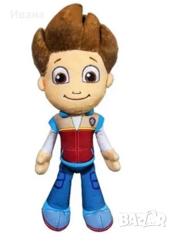 Плюшен Райдър 30см Пес патрул/Paw patrol Ryder, снимка 2 - Плюшени играчки - 48431498