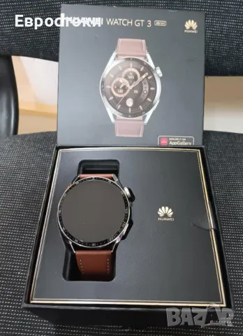 Смарт часовник HUAWEI WATCH GT3 46mm, Classic Edition, цвят: Brown, снимка 8 - Смарт гривни - 49518564