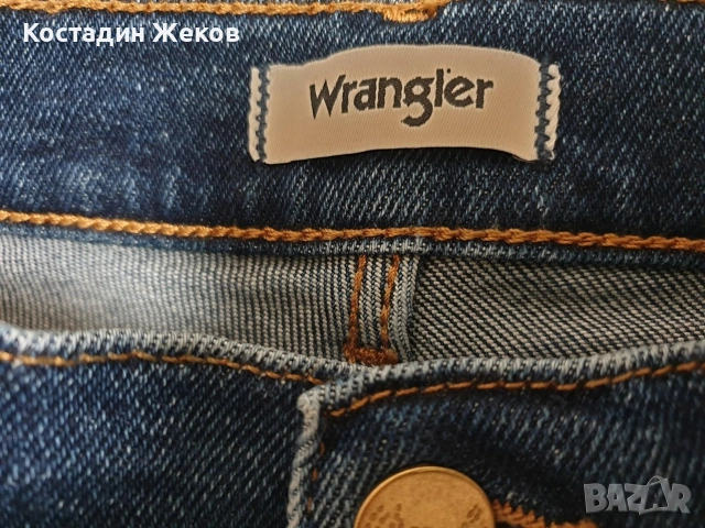 Нови. Дамски оригинални дънки. Wrangler HIGH RISE SKINNY. , снимка 9 - Дънки - 54137175