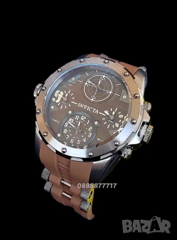 часовник INVICTA Coalition forces Brown 52 mm, НОВ , снимка 4 - Мъжки - 46859769