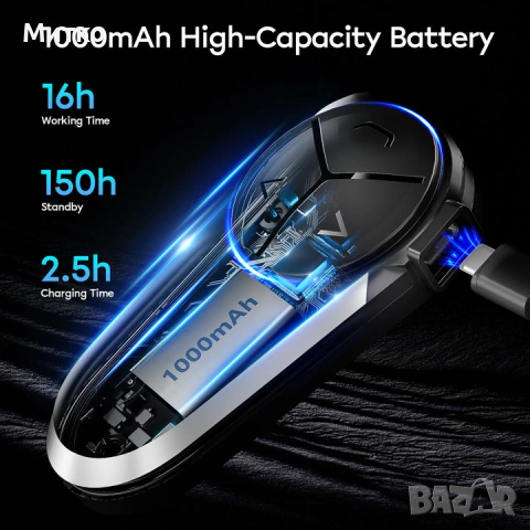 BT-S5 Интерком за мотоциклетна каска 10 ездачи, снимка 5 - Аксесоари и консумативи - 53071447