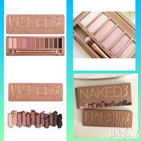 Сенки за очи - Naked3 Palette, снимка 1 - Козметика за лице - 48734406