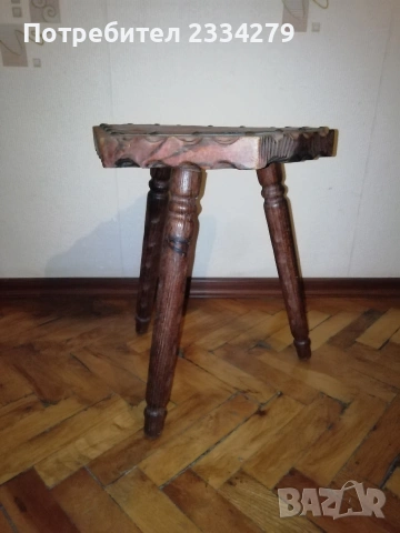 Стари дървени столове, ръчна изработка от различни държави. , снимка 11 - Антикварни и старинни предмети - 53662249