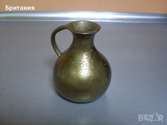 Бронзов съд- ваза., снимка 3 - Декорация за дома - 52920769