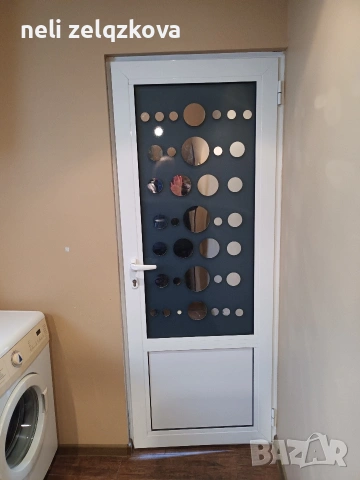 Алуминиева врата за баня, снимка 2 - Врати за баня - 53203659