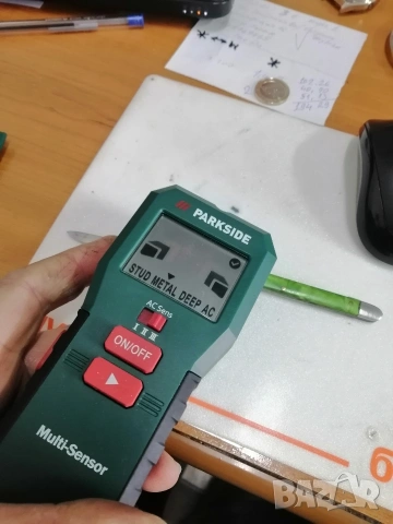Детектор за метал, пирони, кабели, кухини PARKSIDE PMFD A3, снимка 14 - Други инструменти - 53587859