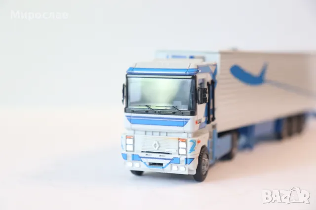 AMW 1:87 H0 RENAULT MAGNUM КАМИОН ТИР МОДЕЛ КОЛИЧКА, снимка 4 - Колекции - 50153483