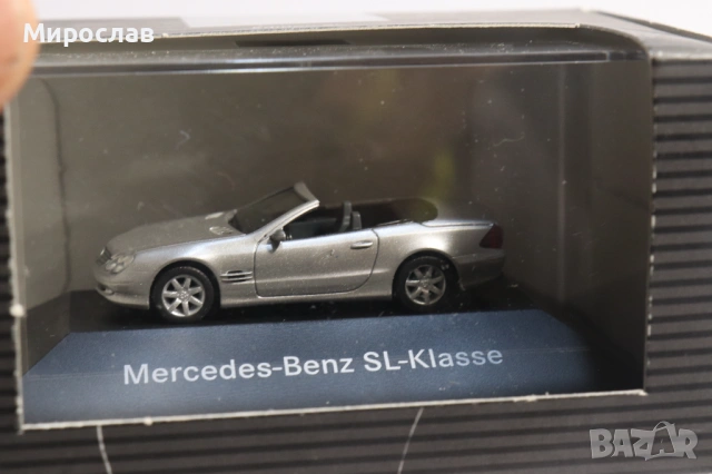 HERPA H0 1/87 MERCEDES BENZ SL КОЛИЧКА МОДЕЛ, снимка 4 - Колекции - 53566589