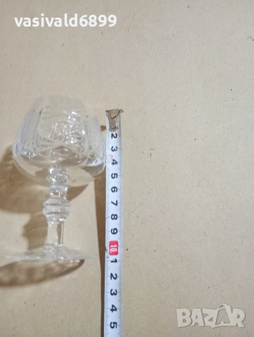 Кристален сервиз от 6 чаши , снимка 9 - Сервизи - 53749522