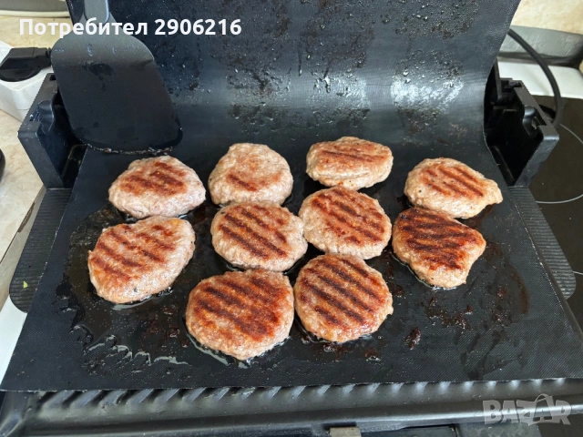 🔥 Контактен грил Elekom Comfort Grill 2000W – Като нов + ПОДАРЪК, снимка 8 - Скари - 53655921