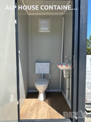 Двойна тоалетна 240х140 | Санитарен контейнер, WC, Модулен, Строителен, снимка 5 - Друго търговско оборудване - 51602505