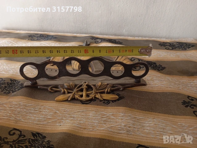 Стенна поставка за лули-кораб, снимка 5 - Други ценни предмети - 51154728