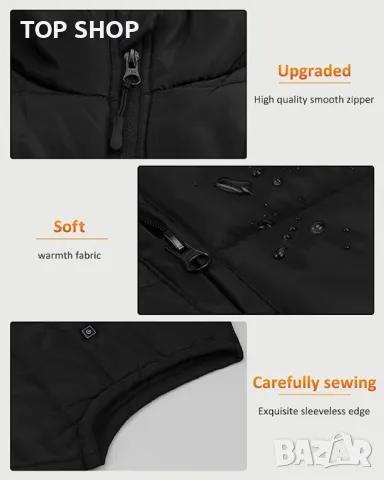 Жилетка с подгряване FERNIDA XL, снимка 5 - Жилетки - 49545394