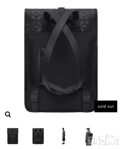 страхотна раница RAINS нова, снимка 2 - Раници - 53935068