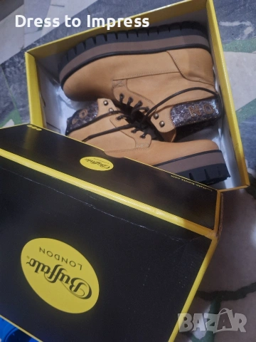 Дамски боти Buffalo 40 ест велур, снимка 5 - Дамски боти - 53572119