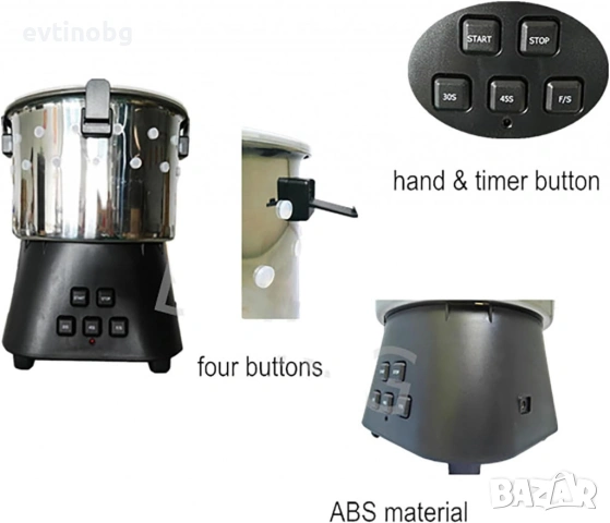 Машина за скубане на пъдпъдъци 12V, 220V 15W, снимка 7 - Други машини и части - 54083280