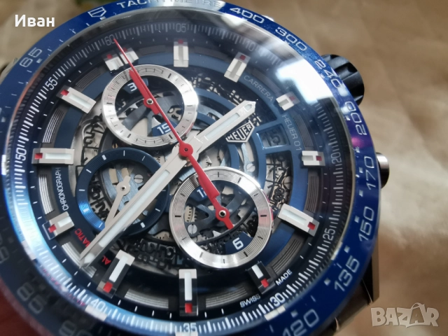 Tag Heuer Carrera Heuer 01 , снимка 3 - Мъжки - 52243955