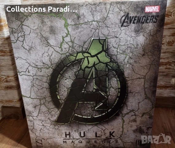 Sideshow Marvel The Avengers Hulk статуя фигура колекции, снимка 3 - Колекции - 54163375