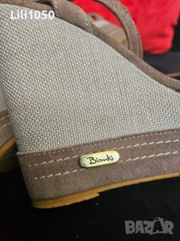 Сандали на платформа BIANKI, снимка 5 - Сандали - 50390878