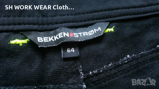 Bekken & Strom MOELV HÅNDVERKSBUKSE 4-VEIS STRETCH Work Pant раз. 58 / XXXL еластичен работен W4-221, снимка 16 - Панталони - 46922101