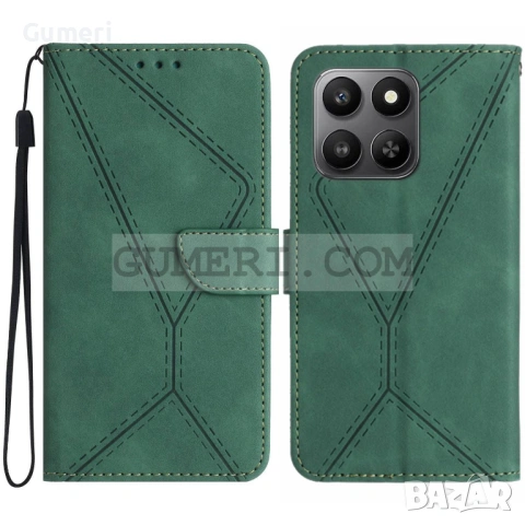 Тефтер "Stitch" за Huawei Honor X7d, снимка 3 - Калъфи, кейсове - 53258930