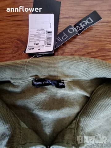 Тениска плетиво DeFacto studio 3XL, снимка 6 - Тениски - 49688747