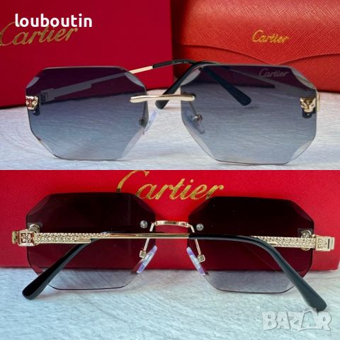 Cartier 2024 дамски слънчеви очила Осмоъгълни 4 цвята, снимка 5 - Слънчеви и диоптрични очила - 45248097