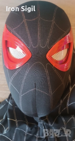 Spider-Man Маска с Мигащи Очи, снимка 11 - Друга електроника - 51593632