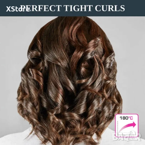 Маша за коса Rowenta за плътни и естествени къдрици, снимка 5 - Маши за коса - 52593679