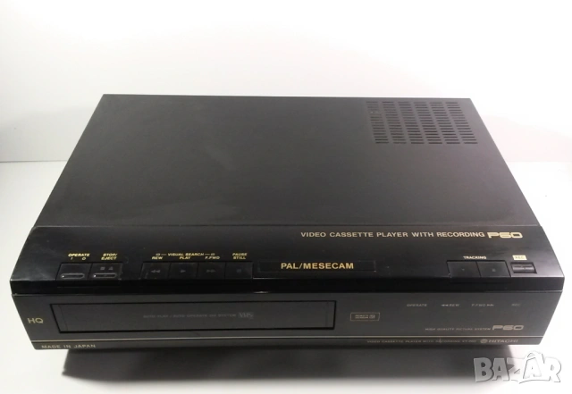 Плейър/рикордър за VHS касетки Hitachi P60