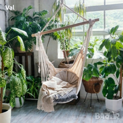 Люлка - хамак в Бразилски Бохо стил - стилен и модерен дизайн, снимка 7 - Други стоки за дома - 53842864