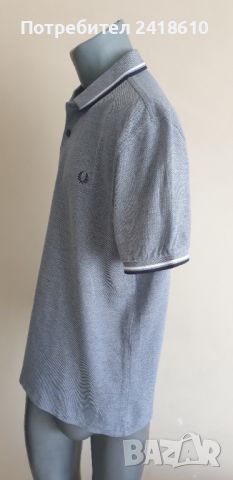 Fred Perry Pique Cotton Mens Size XL НОВО! ОРИГИНАЛ! Мъжка Тениска!, снимка 6 - Тениски - 46307891