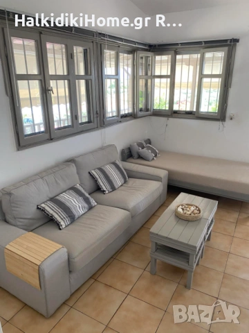 Неа Потидеа Халкидики Самостоятелна къща 85м2 + 1000м2 парцел., снимка 5 - Къщи - 53515485