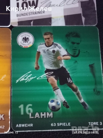 Колекционерски картички на футболисти САМИ КЕДИРА,ПЕР МЕРТЕЗАКЕР,МЕСУТ ЙОЗИЛ 51018, снимка 7 - Колекции - 51703852