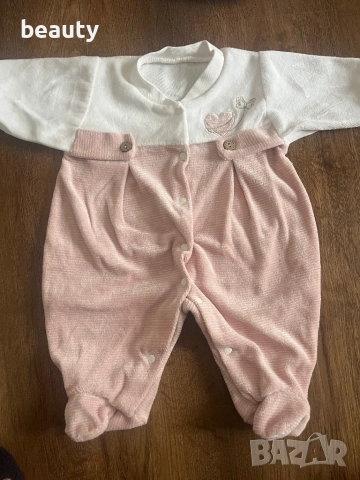 Бебешки плюшени гащеризони ромпъри , снимка 7 - Бебешки гащеризони - 52248161