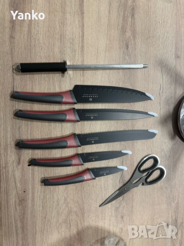 Комплект ножове EDENBERG EB-952 – 8 части, неръждаема стомана, снимка 2 - Прибори за хранене, готвене и сервиране - 53738803