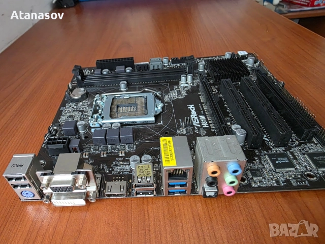 Asrock H81M HDMi сокет 1150., снимка 3 - Дънни платки - 52184678
