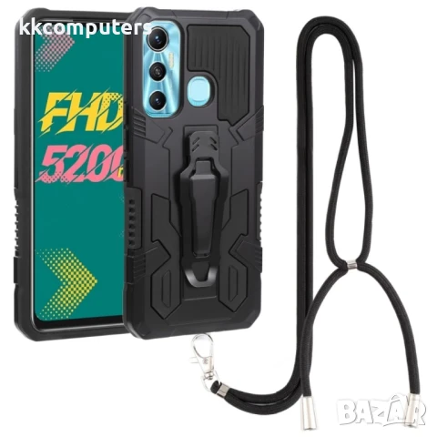 Infinix Hot 11 Удароустойчив Ring Holder Калъф и Протектор, снимка 2 - Калъфи, кейсове - 51273974