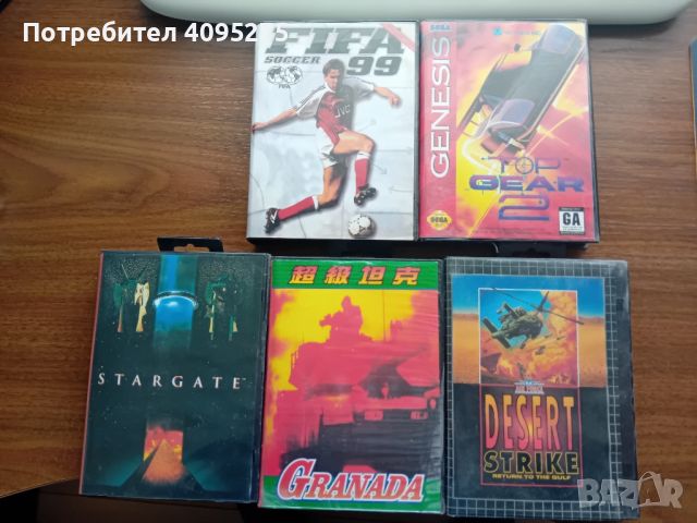 5 игри за Sega mega drive 2 , снимка 1