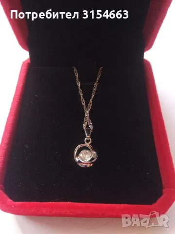 Колие с кристал , снимка 8 - Колиета, медальони, синджири - 50072914