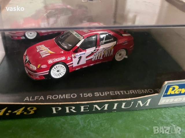 Rewel 1:43 Alfa 156, снимка 3 - Колекции - 53413781