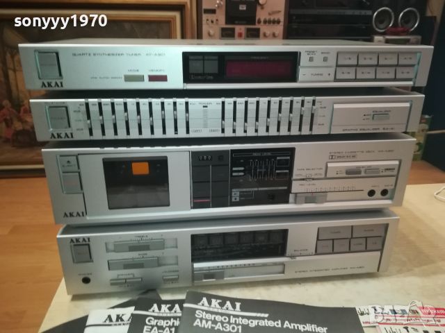 AKAI X4 MADE IN JAPAN-ВНОС SWISS 0607241822, снимка 5 - Ресийвъри, усилватели, смесителни пултове - 46495025